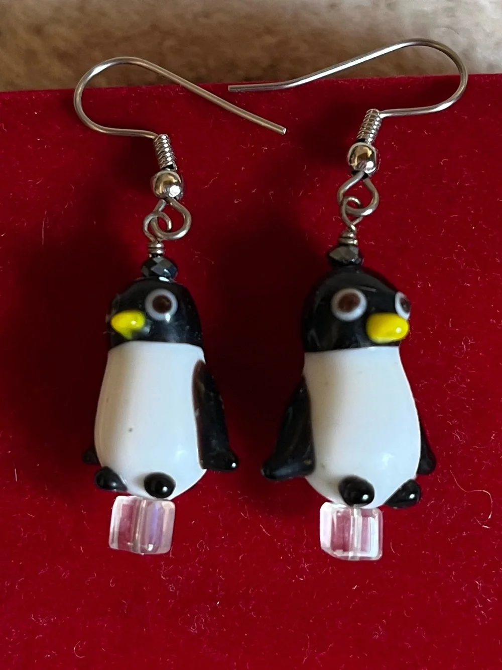 Penguin Earrings